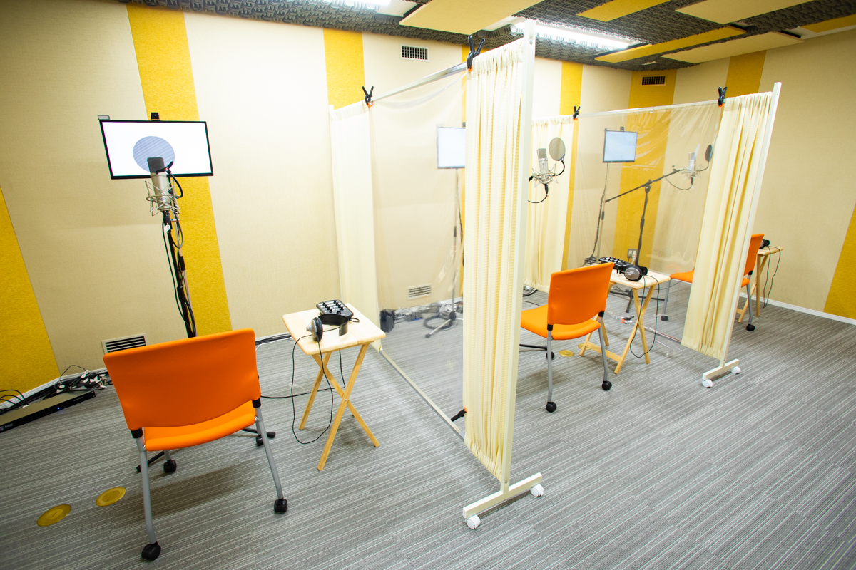 コロナ感染症対策「現在ベストなシステムでの6人同時収録可能」